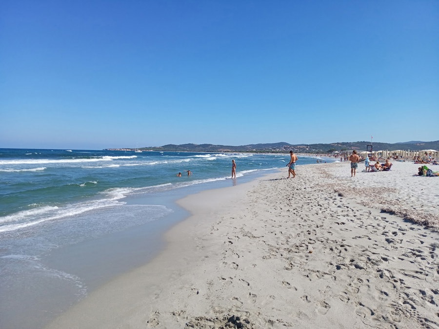 Capo Comino beach